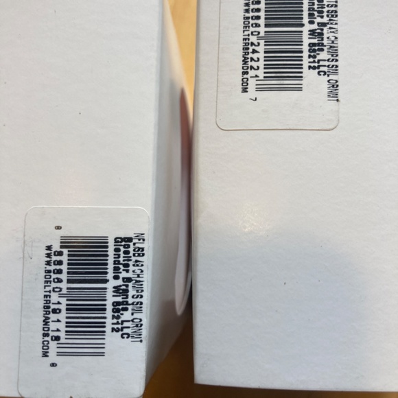 NFL Patriots Champion Ornament Set of 2, NWT - Picture 4 of 7